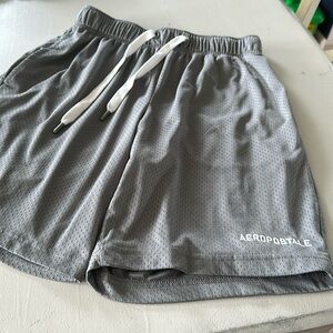 Men’s Aeropostale Gray Athletic Shorts Small